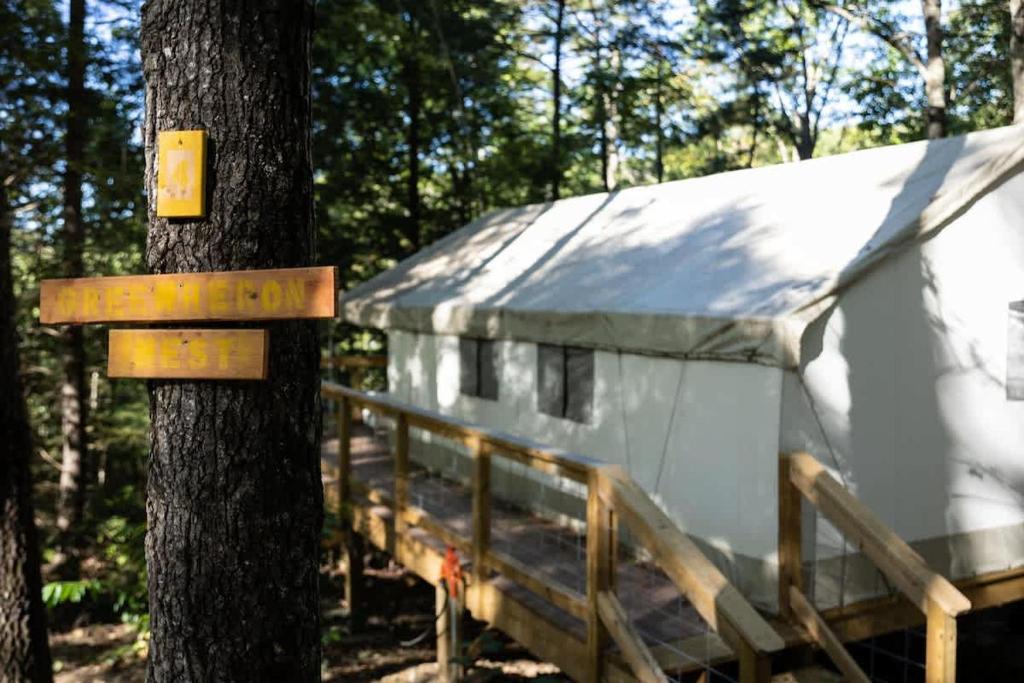 The Green Heron's Nest - Family Glamping Tent in Red River Gorge, Rogers