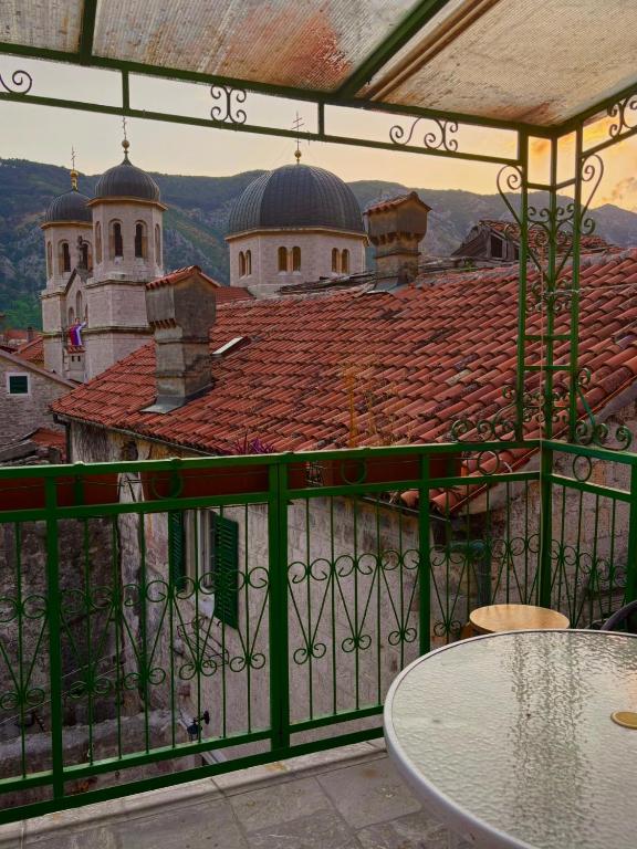 Balcony with Old Town view, Kotor
