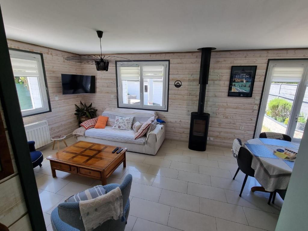 Ecume de mer, véritable maison de vacances à 400 m des plages - 2