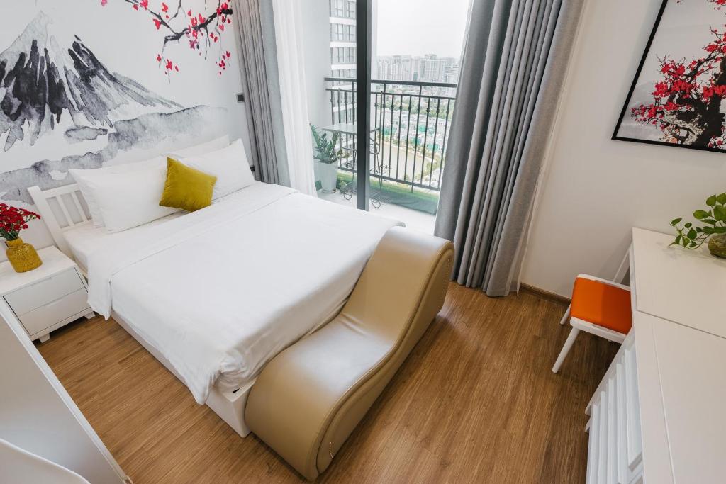 Luxury Studio In City Center With Gym, Pools And Private Walking Lake, Hanoj