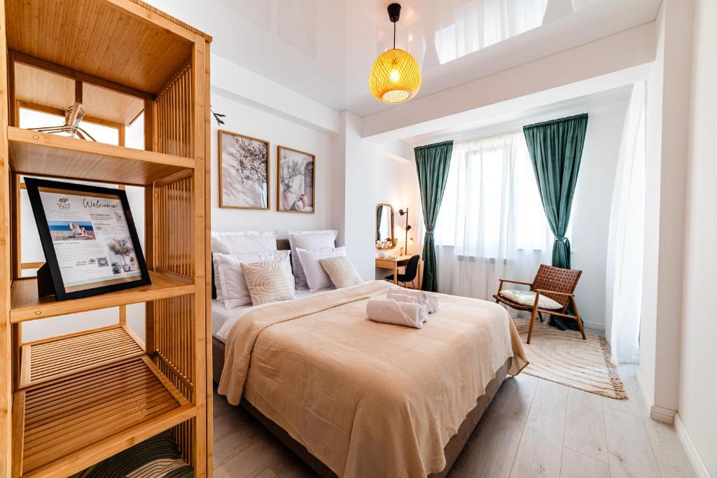 Olive Tree Residence with Parking 3 Minutes Walk to the Beach, Mamaia Nord – Năvodari