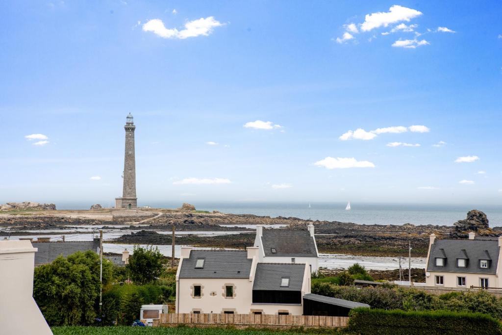 Vue mer - Maison pour 8 avec jardin et terrasse, Plouguerneau
