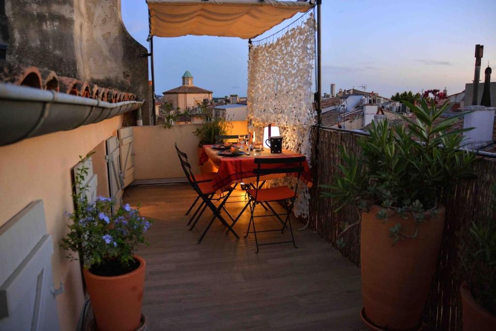 Large studio with terrace and air conditioning - 5
