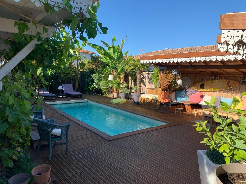Jolie Maison avec piscine chauffée Bassin d'Arcachon - 2