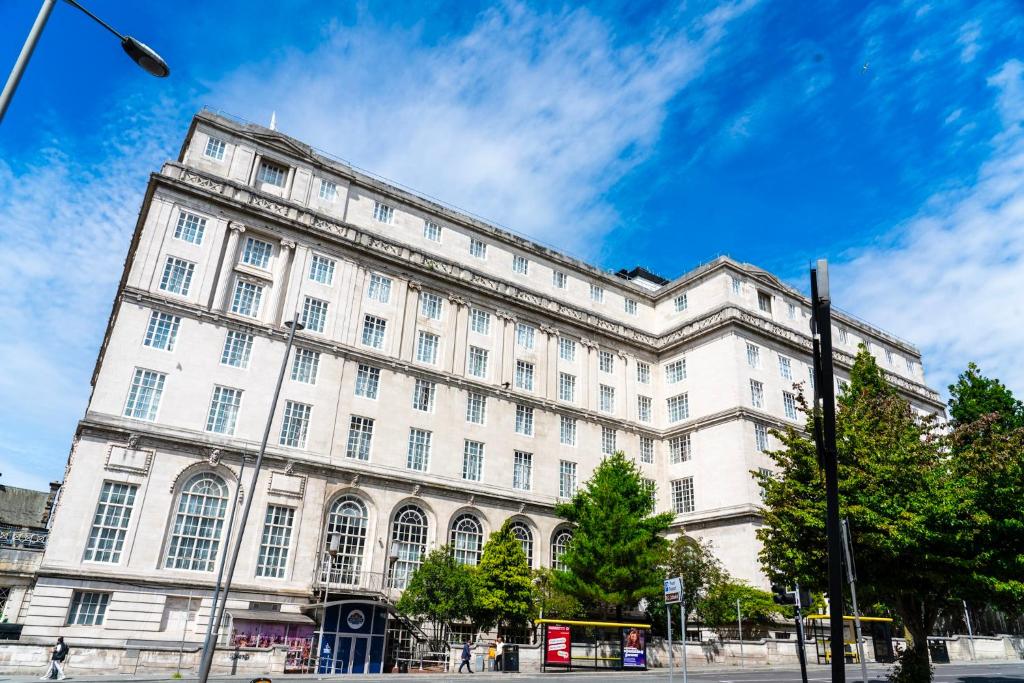 Hotellet från utsidan