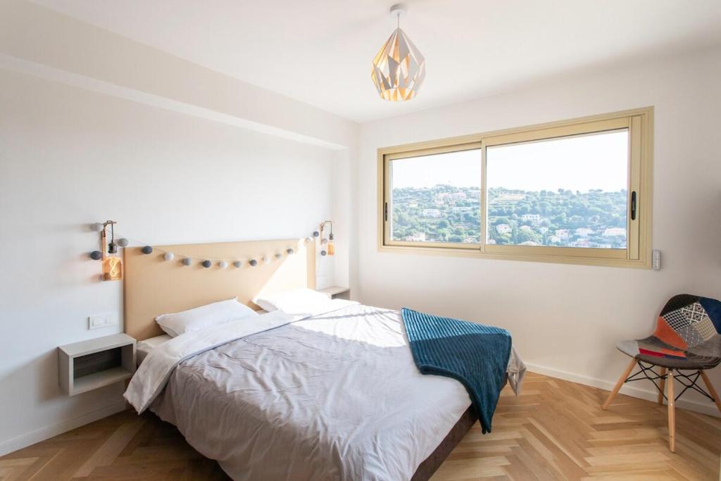 S12 Staywizus - 2BDR Bellet Sea & Mountain View Parking, terrace & AC - 4