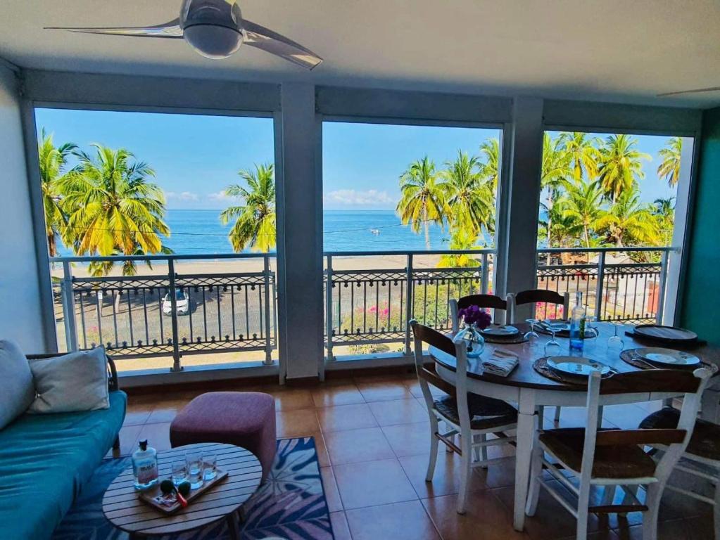 Appartement Ti Balcon - Plage à 20m, Le Carbet