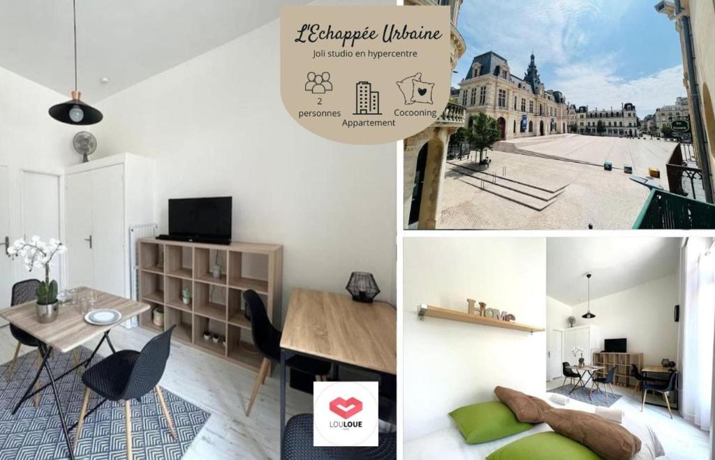 L'Echappée Urbaine - Joli studio en hypercentre, Poitiers