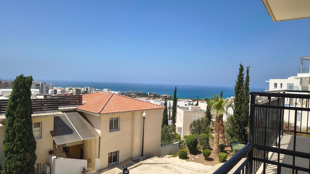 Ferienwohnung mit Meerblick, Chlorakas