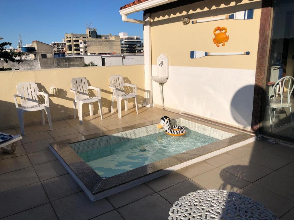 Tres quartos com cama de casal, Cabo Frio