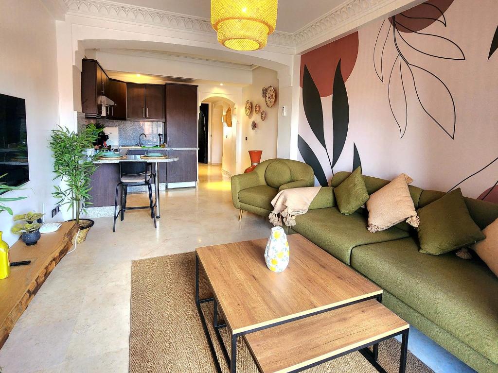 Modern Gueliz Center Studio Wi-fi, free Parking, Marakéš