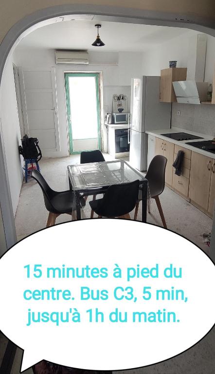 Maison T3 clim bus C3 proche centre terrasse - 1