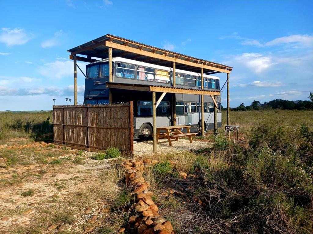 Topdeck double decker bus, Swellendam