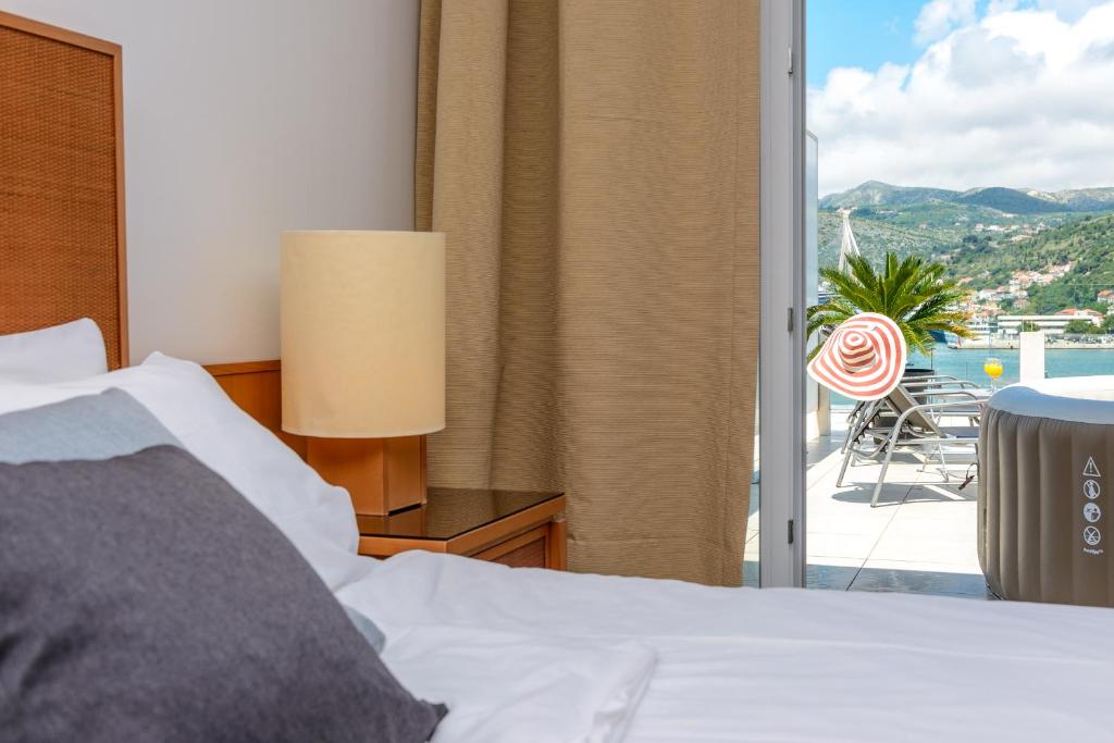 Executive Appartement met 1 Slaapkamer en Hot Tub - Uitzicht op Zee