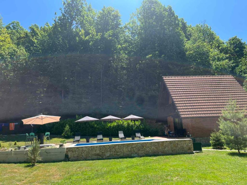 Dunja Cabin - Forest House with Pool - 5