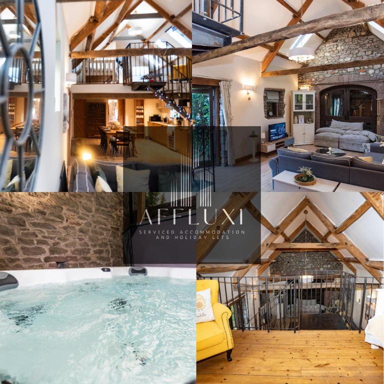 Abergavenny Coach House Hot Tub Retreat, Monkswood