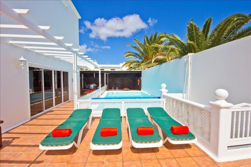 Great Costa Teguise Home Villa Luz De La Fragata 4 Bedrooms Private Pool - 1