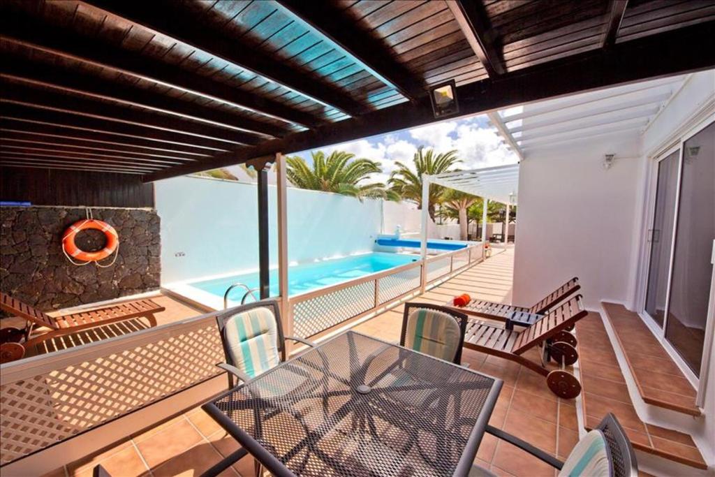 Great Costa Teguise Home Villa Luz De La Fragata 4 Bedrooms Private Pool - 3