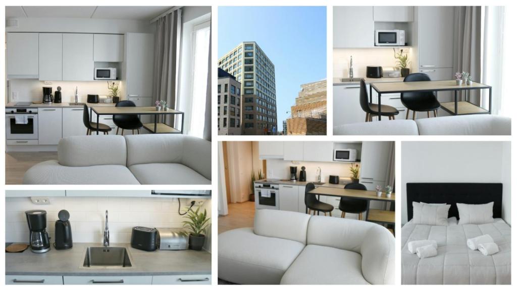 Modern Studio for 2 Guests, Helsinky