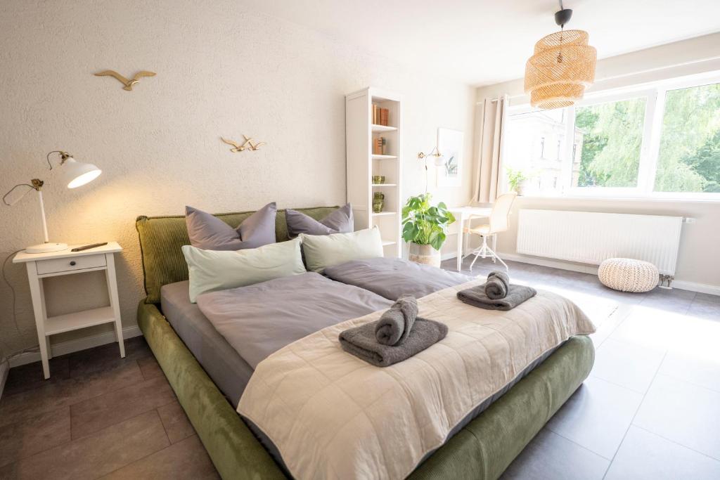 4Tiny Together-Apartment - Balkon, Netflix, Nespresso, Messe, Chemnitz (Saská Kamenice)