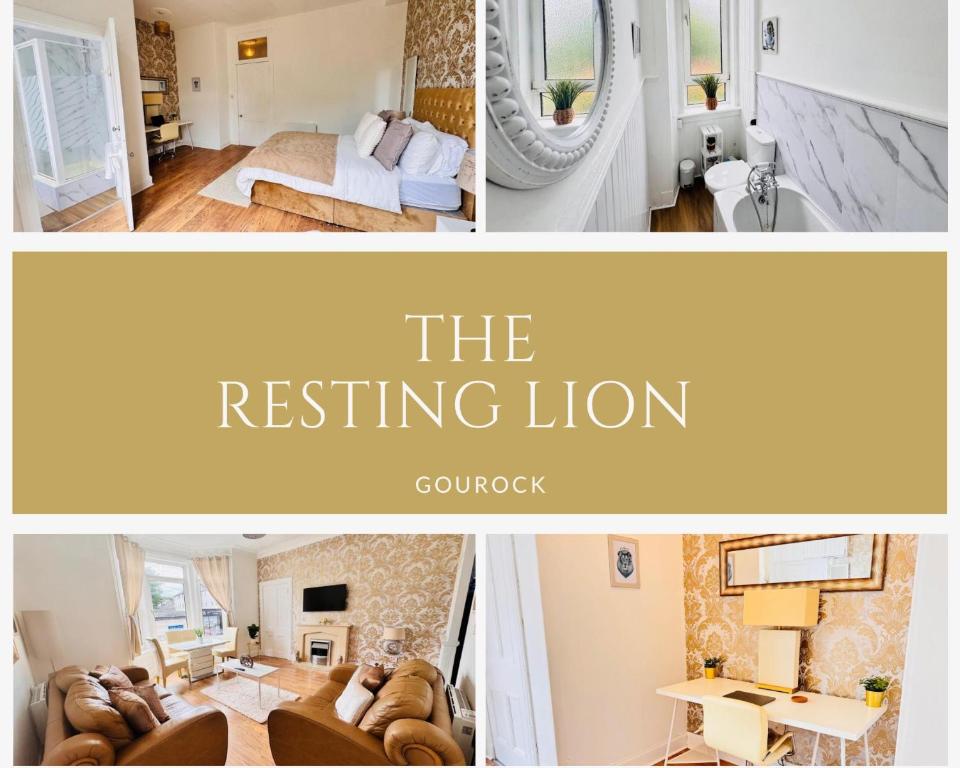 THE RESTING LION - Gourock Town Center Holiday Home Apartment, Gourock
