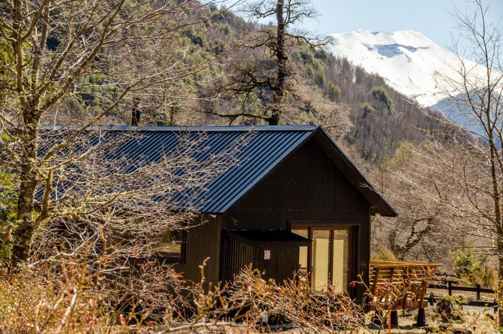Casa Las Raíces - Relajo con tinaja y vista al volcán, a minutos de Corralco - 3