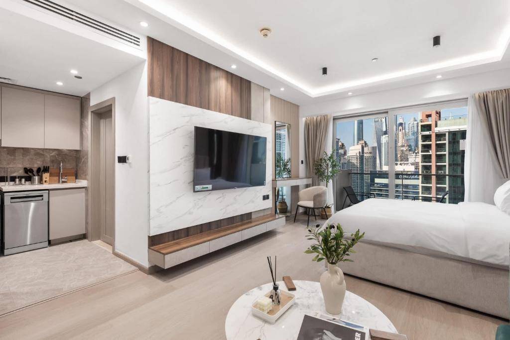 Luxury Studio Near Beach and Sea in Dubai Marina, Dubaï