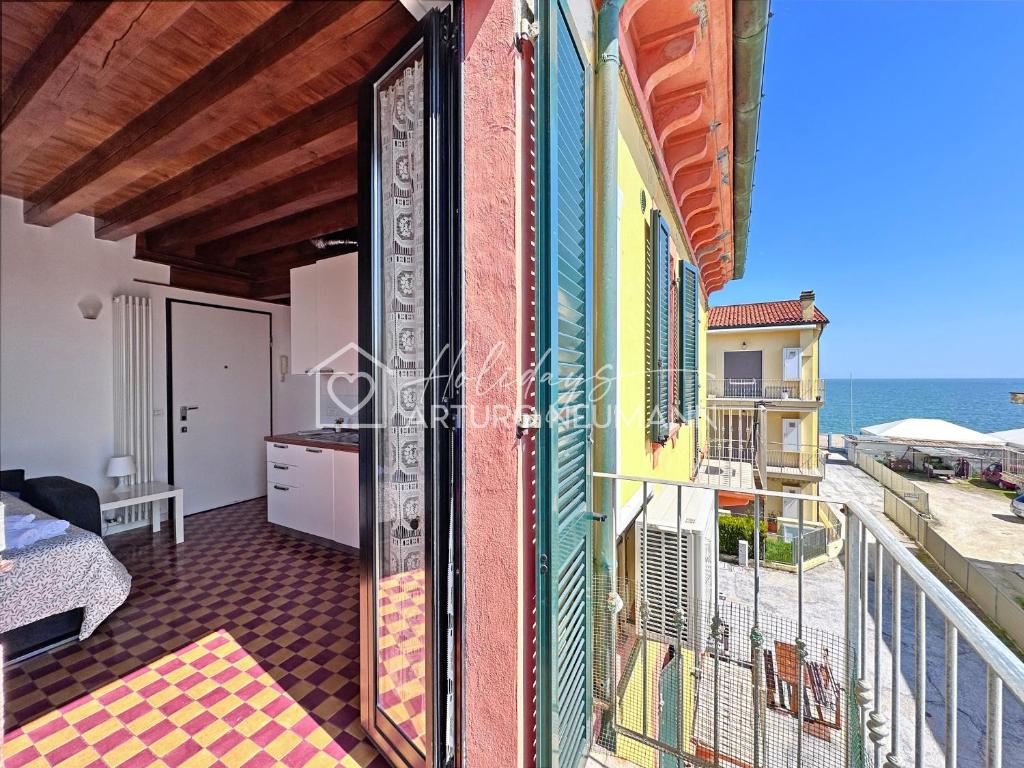 723 - Appartamento monolocale a Marcelli in centro con vista mare - SPIAGGIA INCLUSA - 1