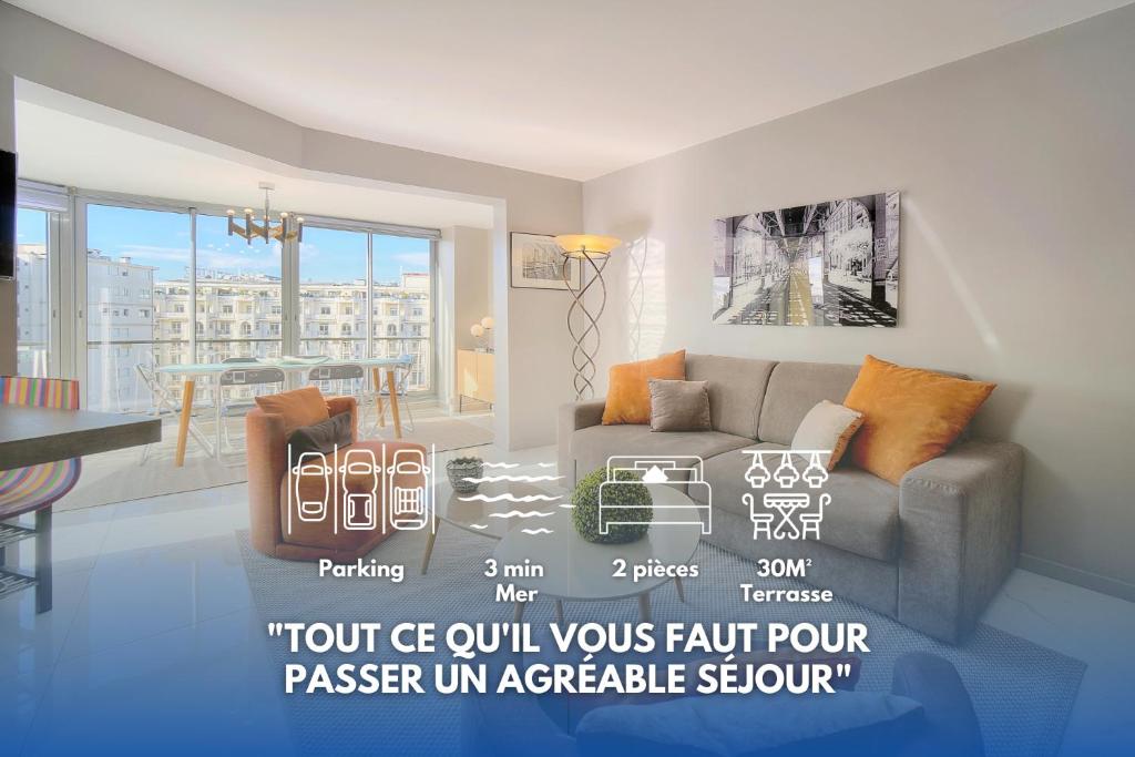 L'Edmond - 2min Plage - VCA, Cannes