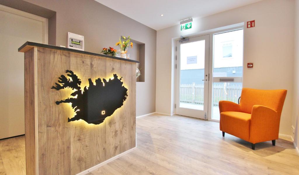 Lobby, Lava Apartments & Rooms in Akureyri