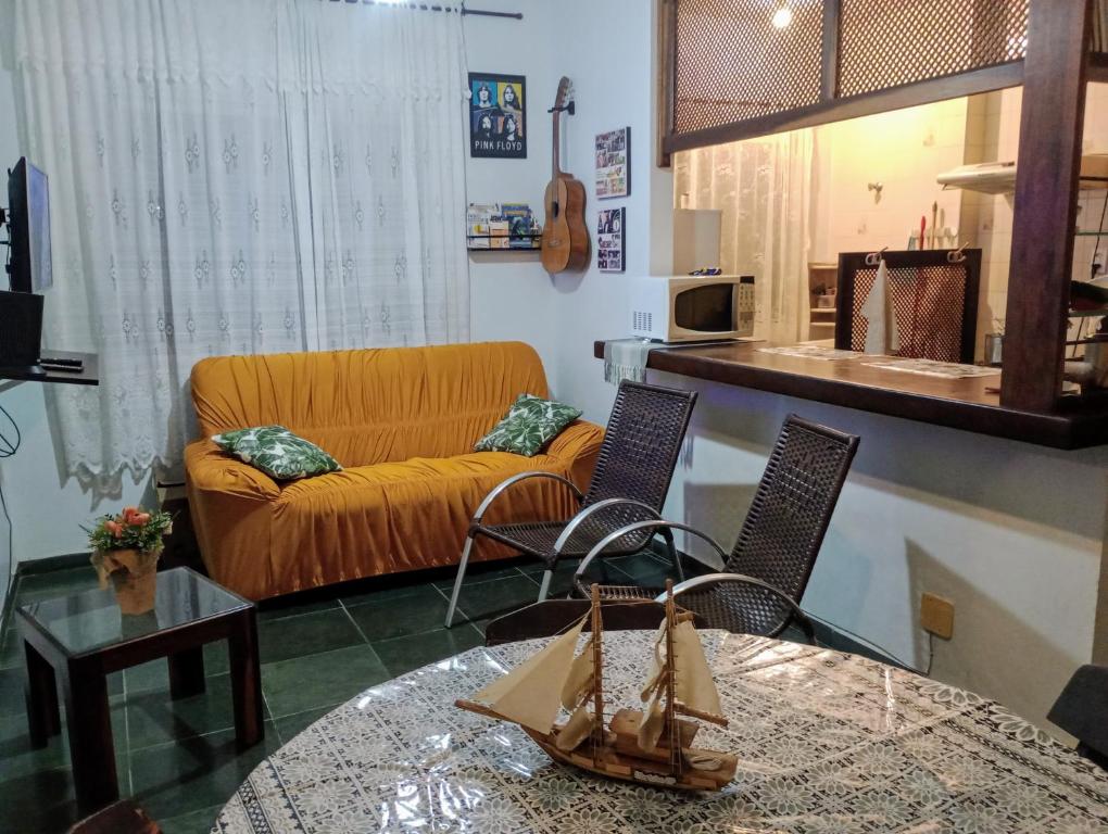 Aconchegante, na Praia Grande! Pertinho da praia, Ubatuba