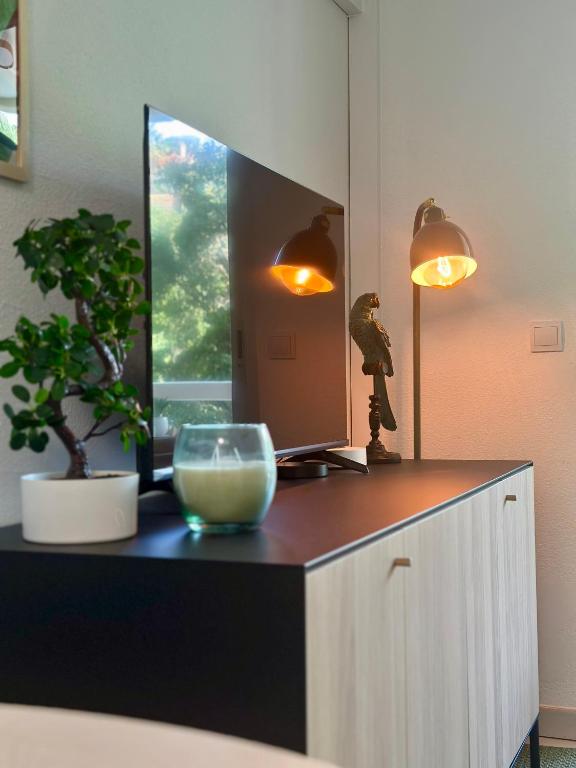 L'appartement Vert, Piscine, 750m de la Plage - 3