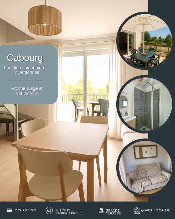 Duplex T3 refait a neuf sur Cabourg 2h30 de paris - 1
