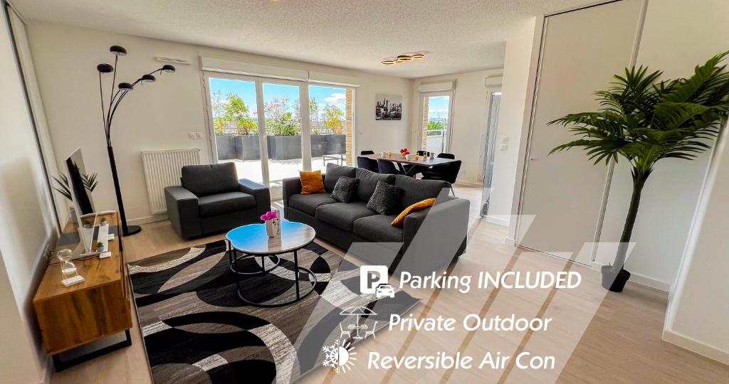 AC - Rooftop 110m2 Exceptional - Parking Included - 1