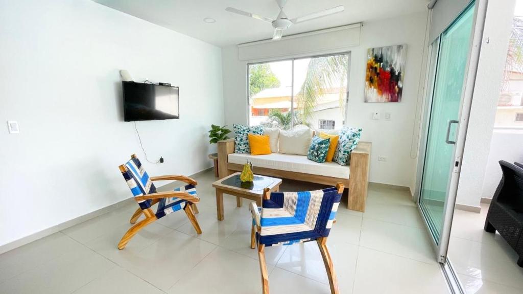 Hermoso Apartamento Frente al Mar 2 Habitaciones B12A - 2