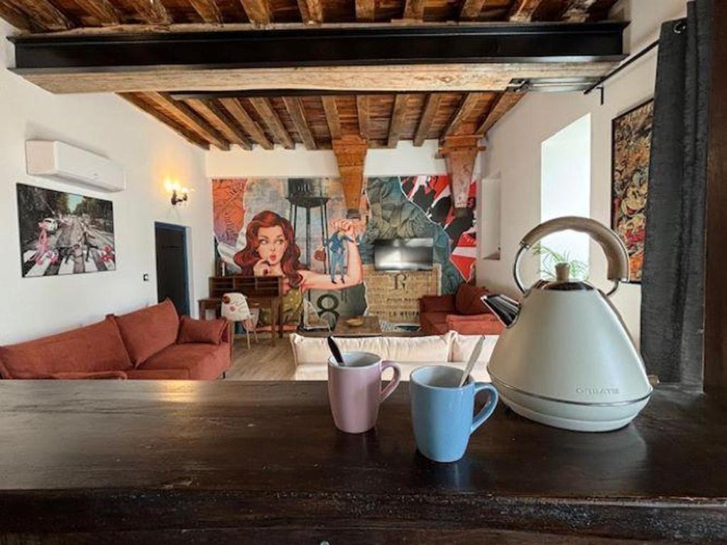 Gîte Pop Art Coloré, 6 pers, Proche Vichy - FR-1-489-519, Montaigu-le-Blin