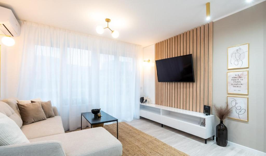 Modern Loft with View in Piață Romana, Bukurešť