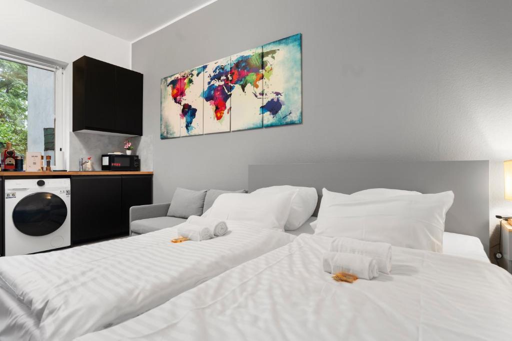 Komfortables Studio in Köln-Ehrenfeld, Küche, Vollausstattung, Netflix, 1 Min zur U-Bahn, 10 Min zum Neumarkt, Kolín nad Rýnem