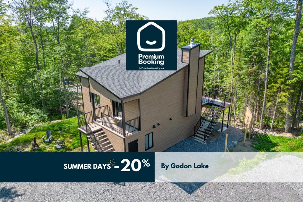 Chalet Aube with Spa, Beach & Lake, Chertsey