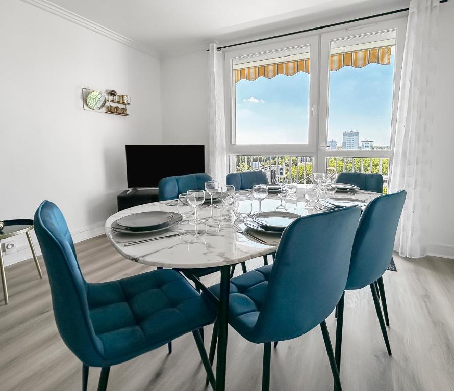 Élégance et vue panoramique, proche Zenith, Saint-Étienne-du-Rouvray