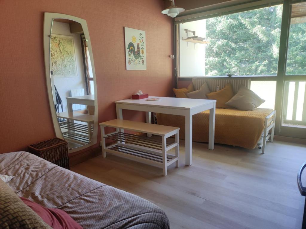 Studio avec vue montagne au pied des pistes, Correncon-en-Vercors