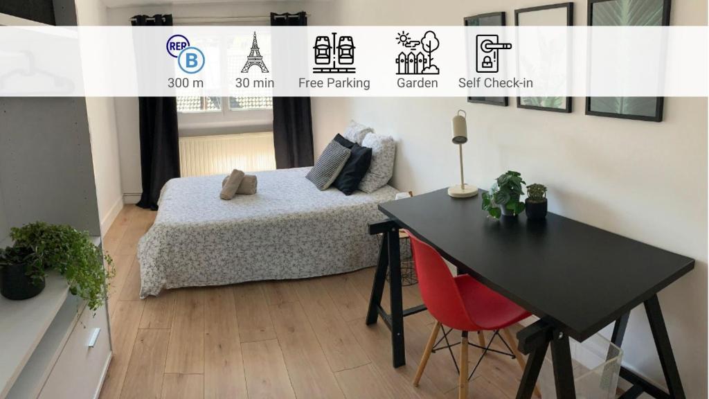 La Prairie - Colocation cosy au cœur des Universités, Bures-sur-Yvette