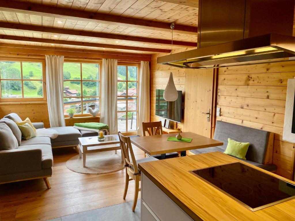 MEB Appartement, luxuriöses Appartement, im Chalet-Stil nur für Zwei, mit privater Sauna im Oberallgäu - 1