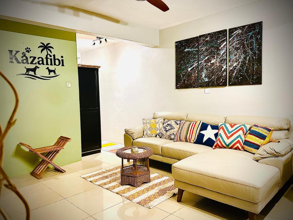 Flic en Flac Beachfront Apartment, KAZAFIBI, Flic-en-Flac