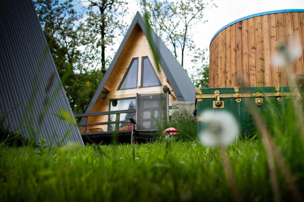 Carpatina Rustic House -Chaleturi A-frame Runcu, Runcu