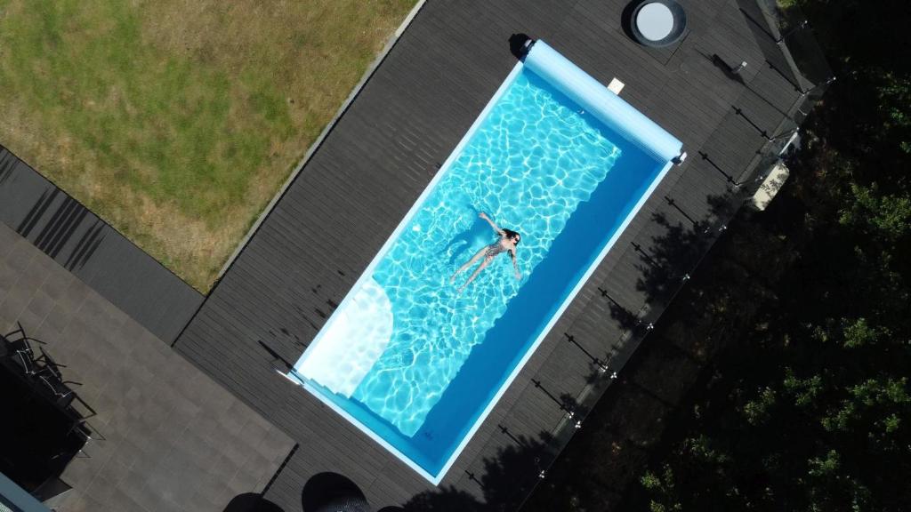 noc house - panorama, basen, ogród, prywatność, Jelení Hora