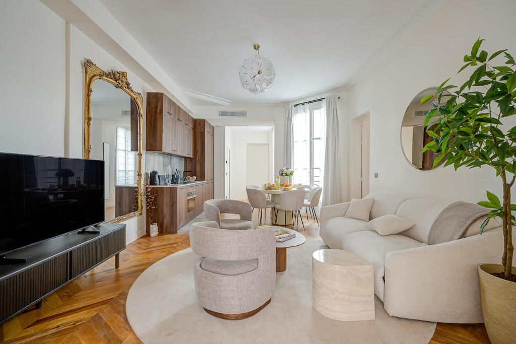 3-bedroom Luxurious and Elegant Family Flat - Vendôme - with AC - 4