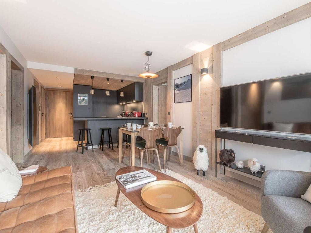 Appartement au centre de Courchevel 1550, 6/7 pers, Wi-Fi, parking, accès spa - FR-1-631-198 - 1