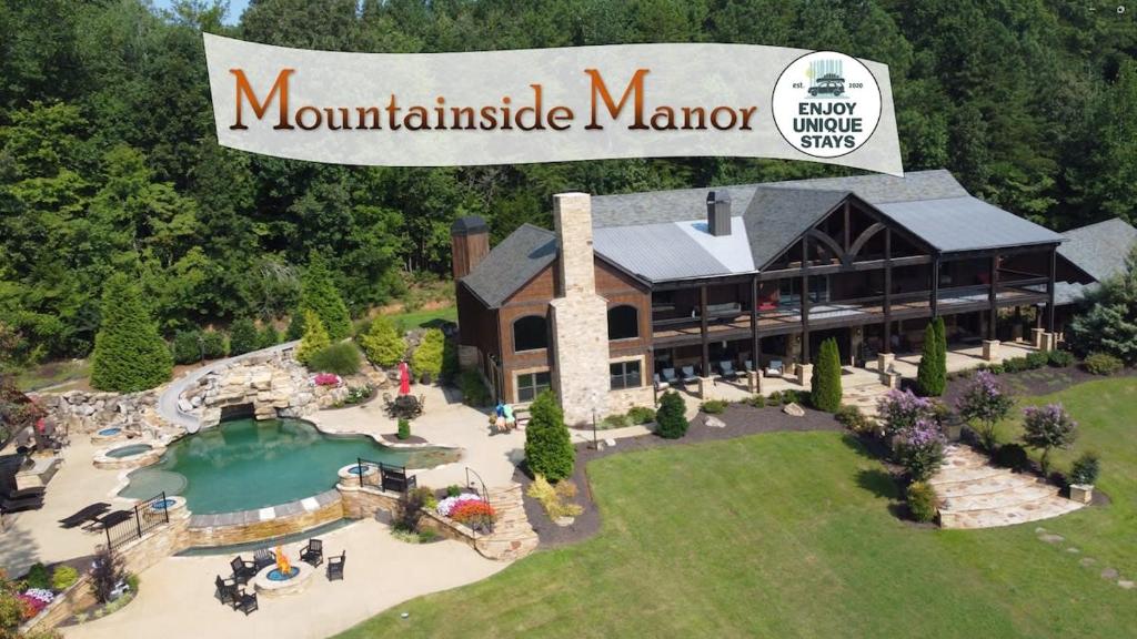 Mountainside Manor l Custom pool & movie theater, Cleveland