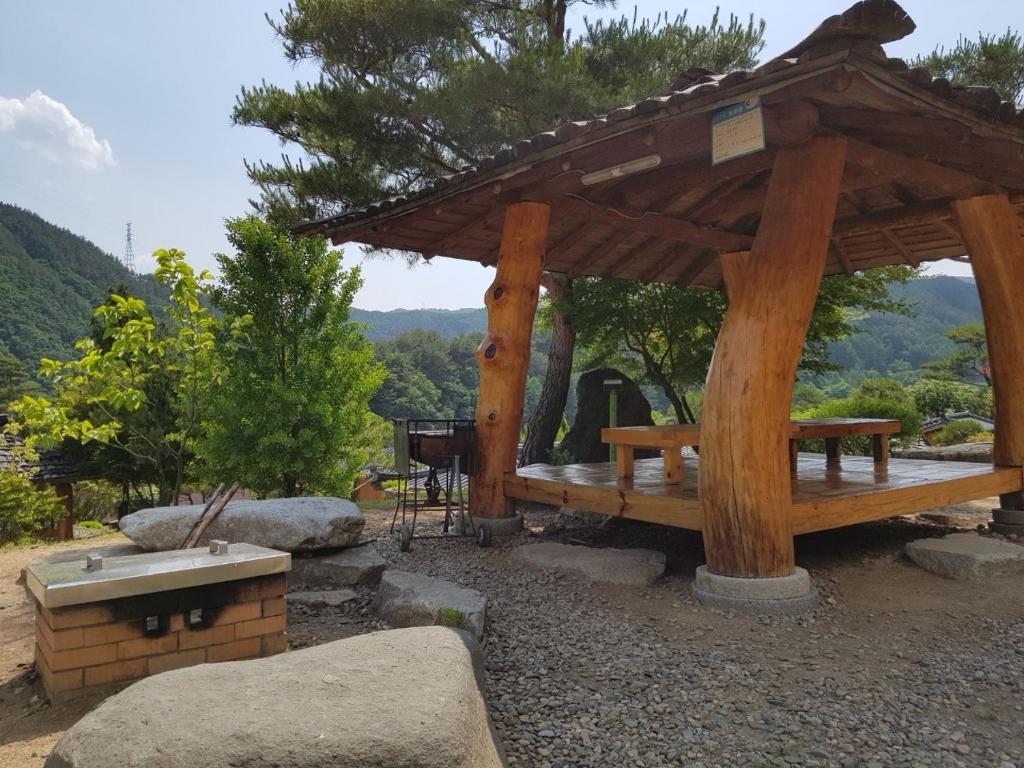 봉화 숙소 주변 전경